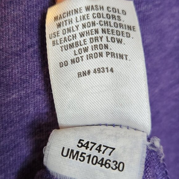 2XL Mens Purple Under Armour Tee - Picture 6 of 6